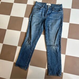 SLVRLAKE Lou Lou high-waisted straight-leg blue jeans size 26